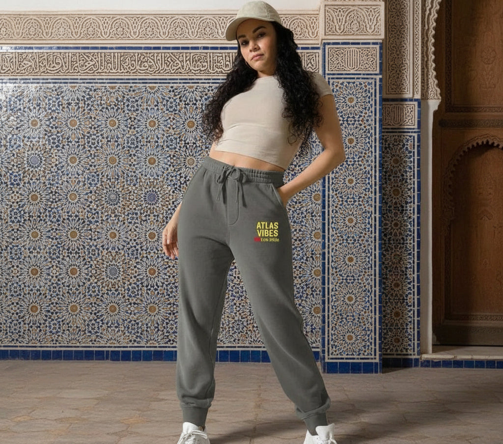 Pantalon de survêtement unisexe Atlas Vibes – CAN 2025 Édition Pigment Dye